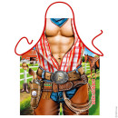 Sexy cowboy apron