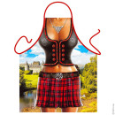 Scottish woman apron
