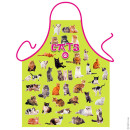 Cats green apron