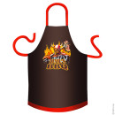 Devil's BBQ cotton apron