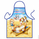 Puppies at the Beach apron FOR CHILDREN