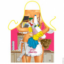 Just Married Domestic Works Woman apron