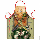 Military Sexy Zone Man apron