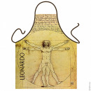 Leonardo’s vitruvian man apron