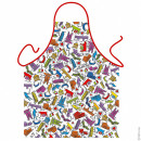 Italian Puzzle apron