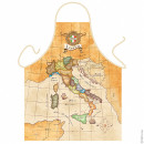 Grembiule Cartina d’Italia Vintage