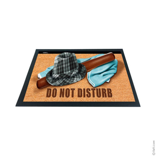 3D DOORMAT Do Not Disturb
