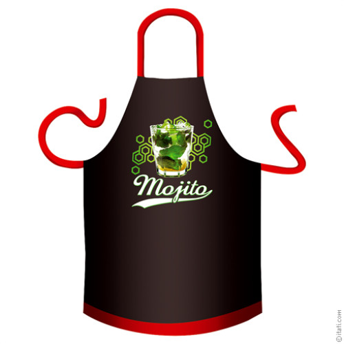 Mojito BBQ cotton apron