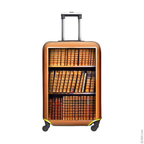 SUITCASE COVER Bookcase