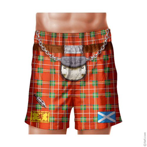 Scottish man SWIM BOXER