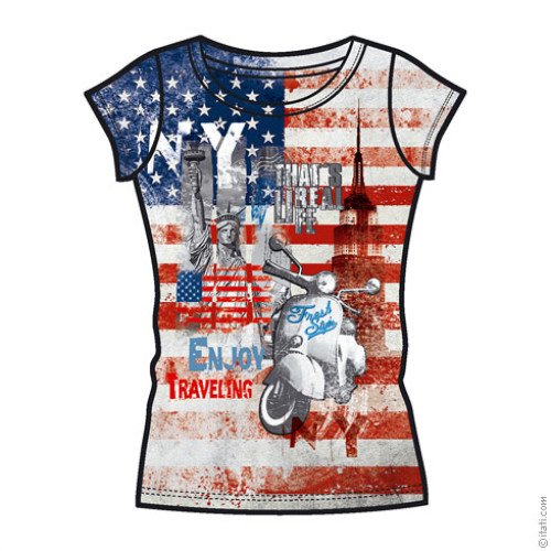 FASHION WOMAN T-SHIRT New York