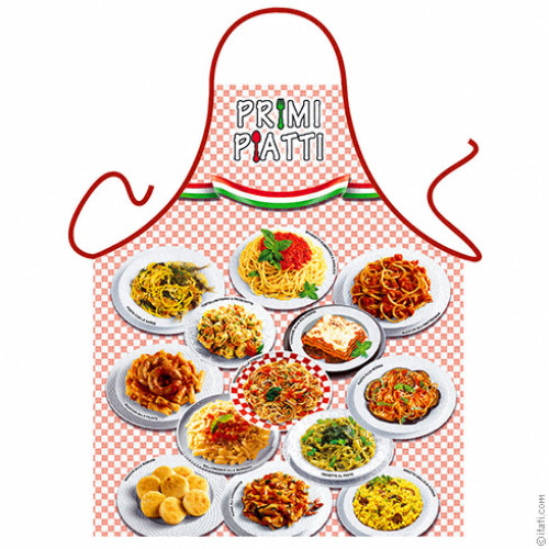 Italian first courses apron