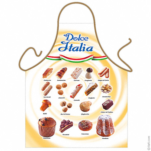 Italian dessert apron