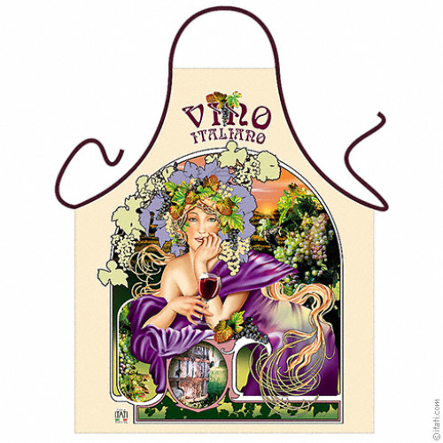 Italian Liberty Wine apron