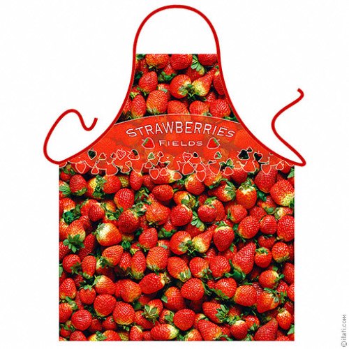 Strawberries Field apron