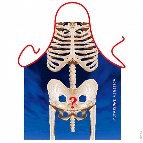 Skeleton apron