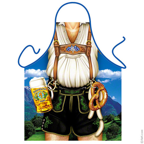Bavarian man apron