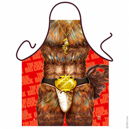 The Real Big Cock apron