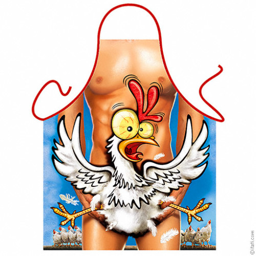 Happy Chicken apron