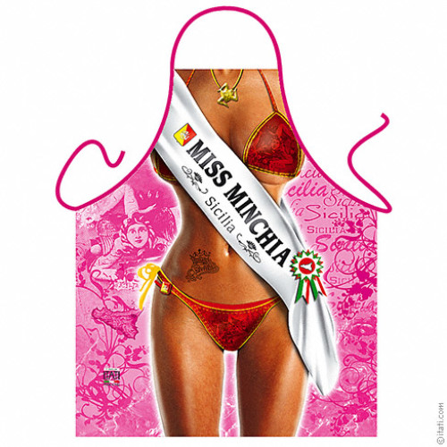 Miss Minchia apron