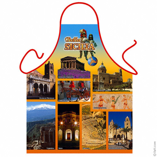 Beautiful Sicily apron