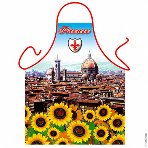 Florence sunflowers apron