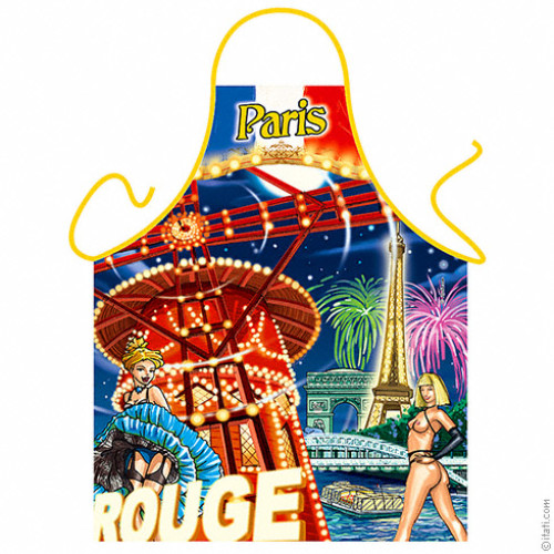 Moulin Rouge Paris apron
