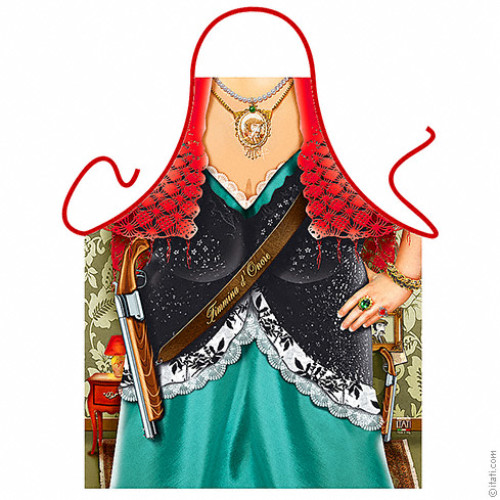 Fimmina d’onore (sicilian woman) apron