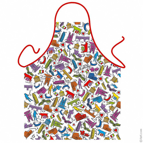 Italian Puzzle apron