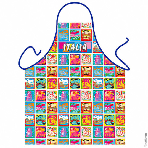 Pop Art Italian apron