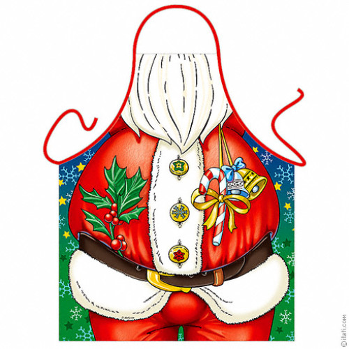 Santa Claus apron