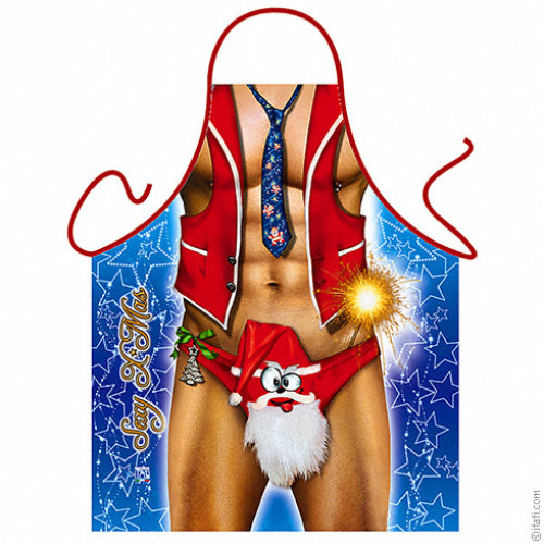 Grembiule Sexy Xmas Uomo