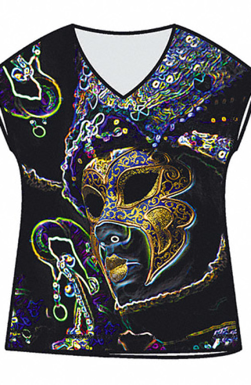 T-shirt moda Carnevale di Venezia