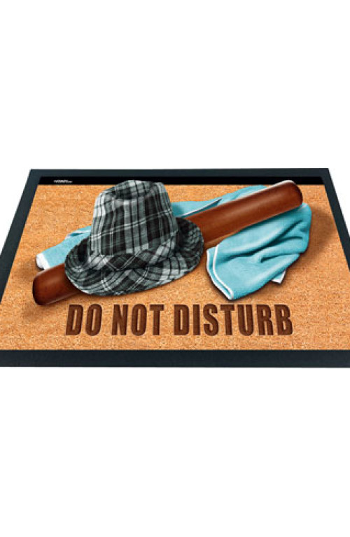 3D DOORMAT Do Not Disturb