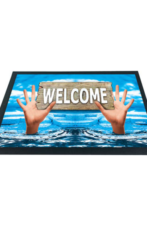 3D DOORMAT Welcome