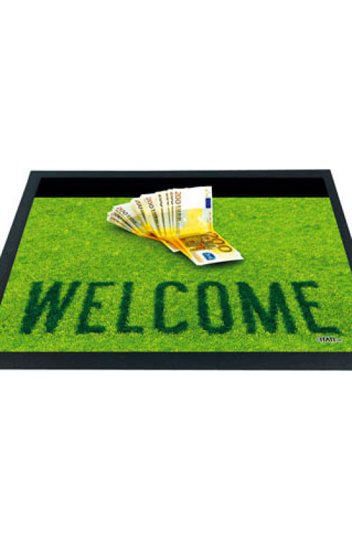 3D DOORMAT Money