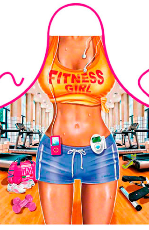 Grembiule ragazza fitness