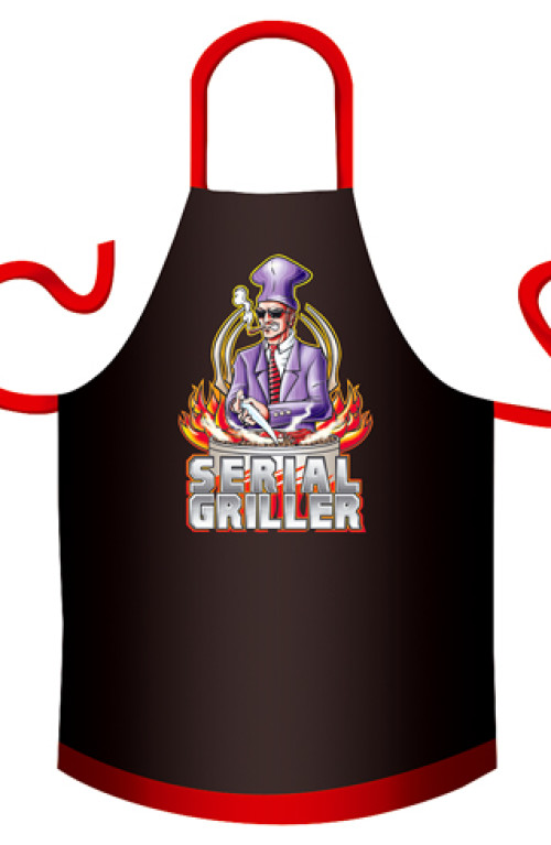 Serial Griller BBQ cotton apron