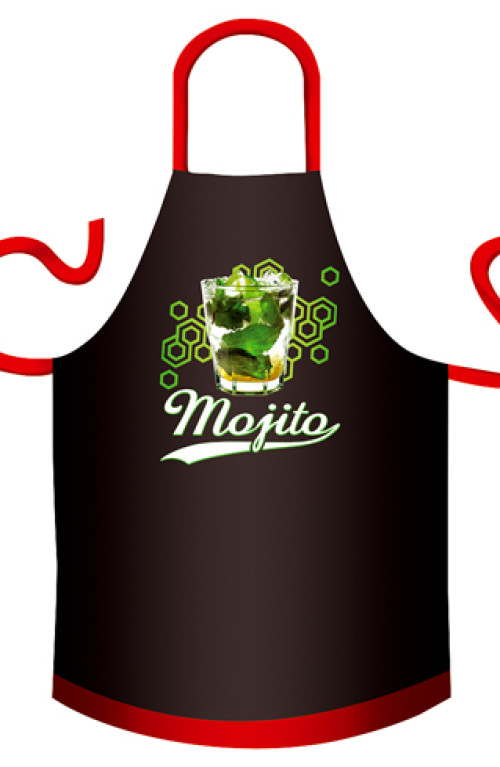 Grembiule da barbecue in cotone Mojito