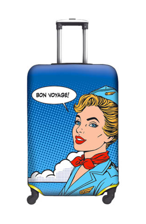 SUITCASE COVER Bon Voyage