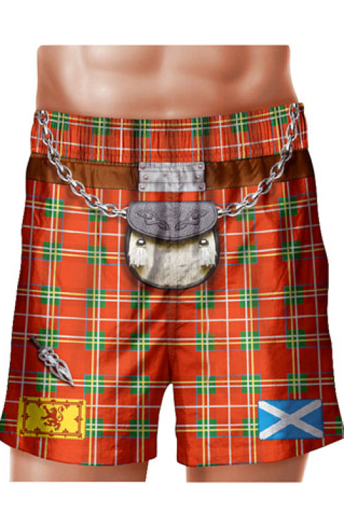 Scottish man SWIM BOXER