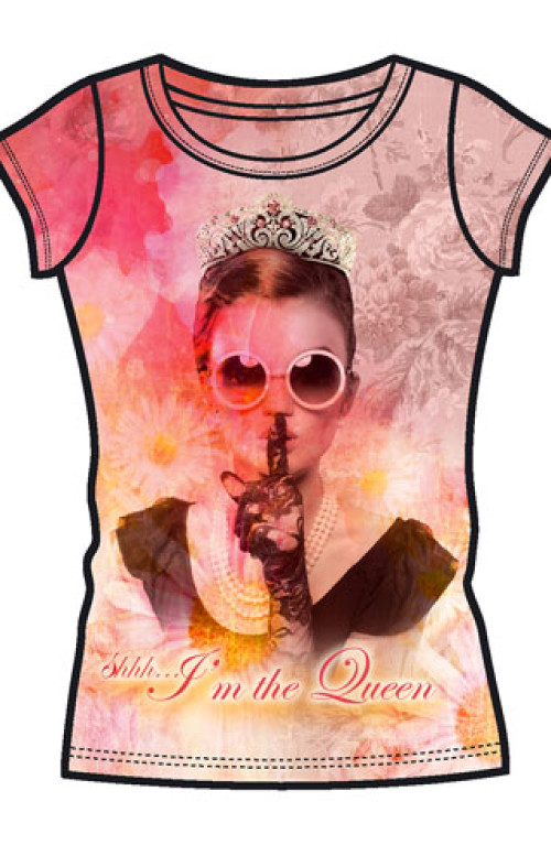 T-SHIRT FASHION DONNA Queen