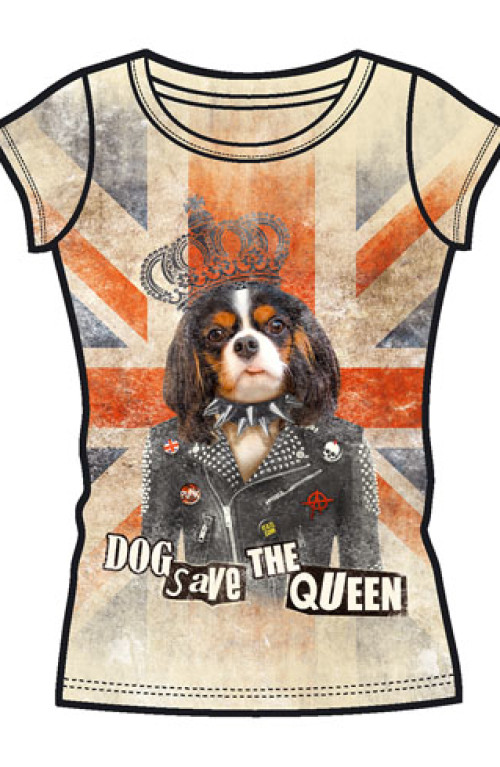 T-SHIRT FASHION DONNA Dog