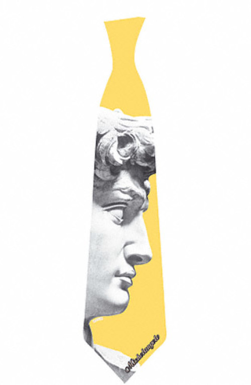 Michelangelo’s David tie