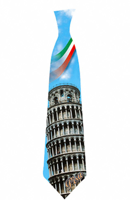 Cravatta torre di Pisa