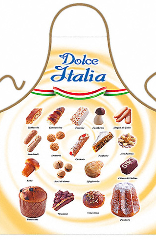 Italian dessert apron