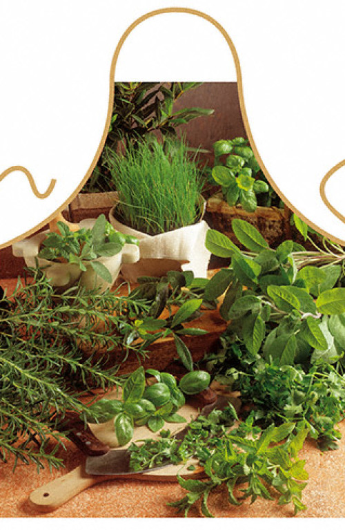 Pot herbs apron