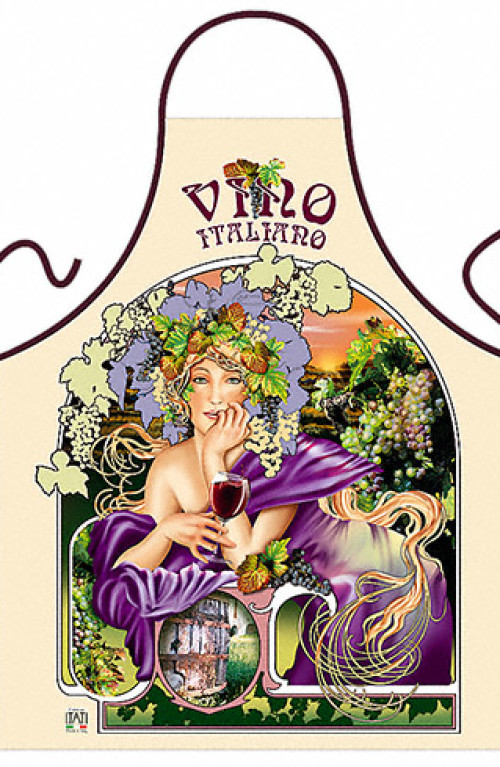 Italian Liberty Wine apron