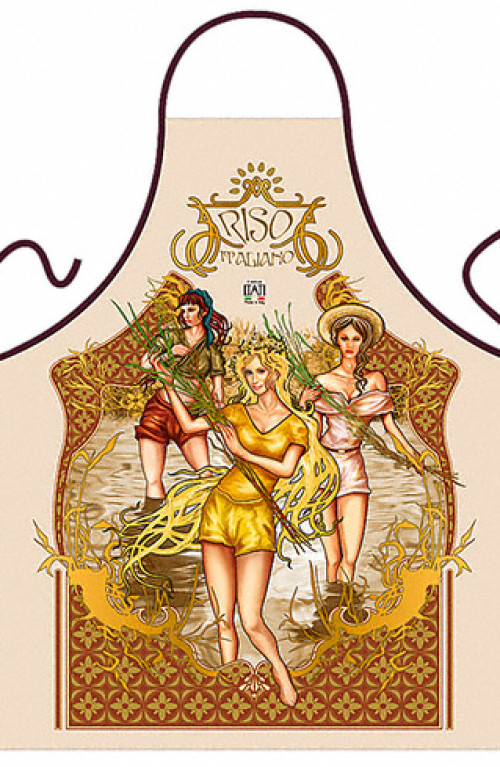 Italian Liberty Rice apron