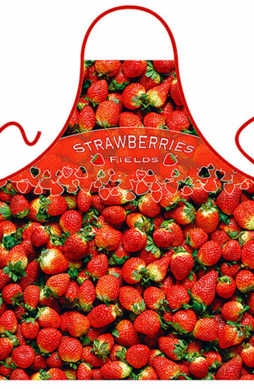 Strawberries Field apron